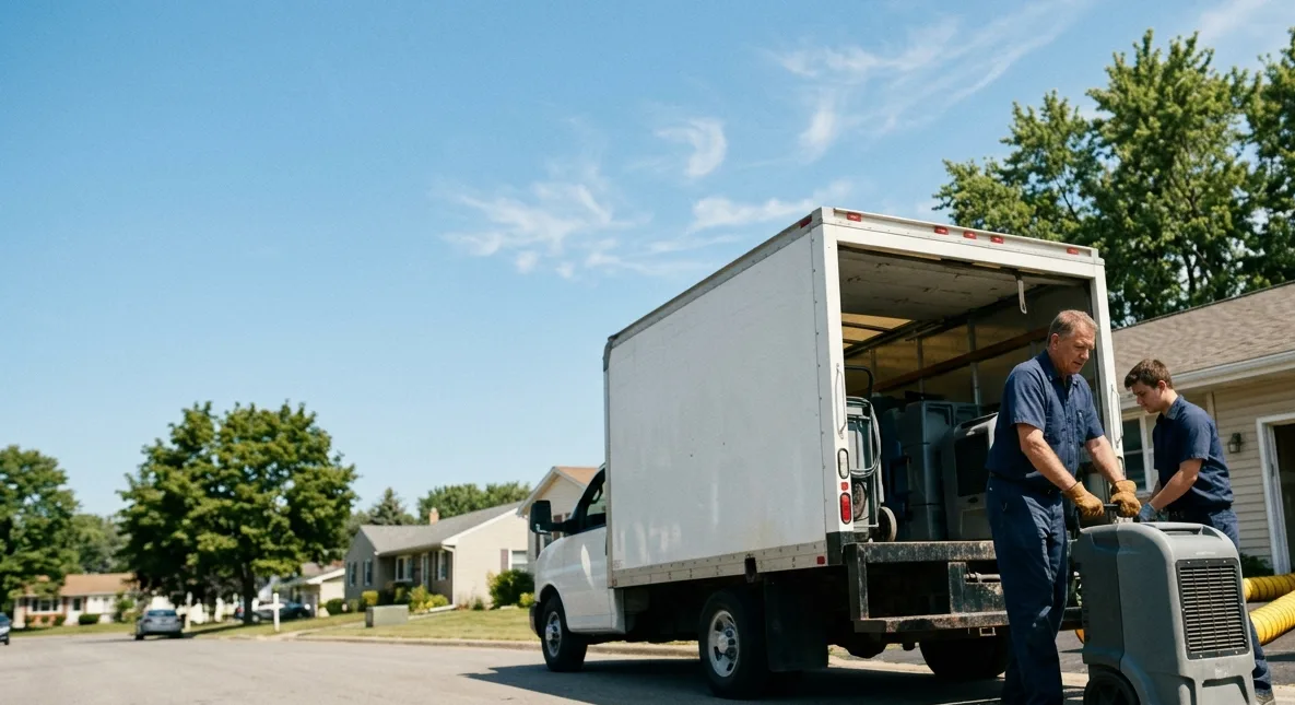 Water Damage Cleanup in Orland Park, IL near me